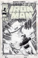 John Romita Jr | iron man 266 cover | Panel Page Art