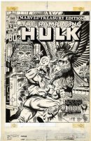 Al Milgrom | hulk marvel treasury edition 26 cover | Panel Page Art