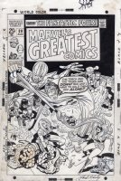 Jack Kirby | Marvel’s Greatest Comics 28 Cover | Panel Page Art