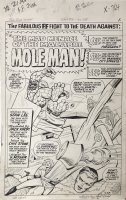 Jack Kirby | fantastic four 31 page one splash | Panel Page Art