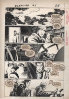 Frank Miller | elektra 1 page 24 | Panel Page Art