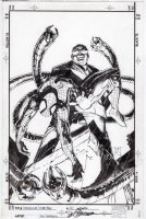 Sal Buscema Bill Sienkiewicz | spectacular spider-man 221 cover | Panel Page Art