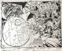 Geof Isherwood | x-men 1 cover - coming of triplikill | Panel Page Art