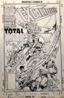 Chris Marrinan | excalibur annual 1 cover | Panel Page Art