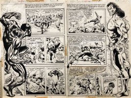 Billy Graham | jungle action 17 dps (black panther) | Panel Page Art