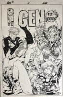 Jeff Scott Campbell | gen 13 cover 0 | Panel Page Art