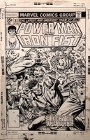 Ernie Chan | powerman iron fist 51 cover | Panel Page Art