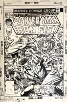 Ernie Chan | powerman iron fist 51 cover | Panel Page Art