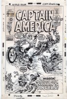 Marie Severin | captain america 128 cover | Panel Page Art