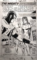 John Romita Sr Don Heck | avengers 23 page 1 - splash | Panel Page Art