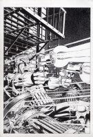 Mike Zeck | Punisher 1 Cover (Recreation) | Panel Page Art